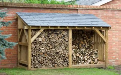 Comment fabriquer un abri pour bois de chauffage fait maison ?